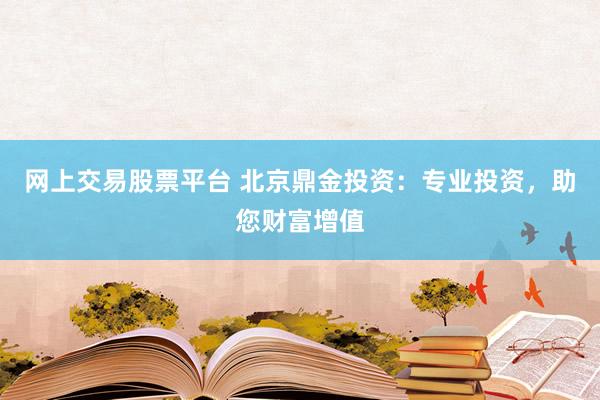 网上交易股票平台 北京鼎金投资：专业投资，助您财富增值