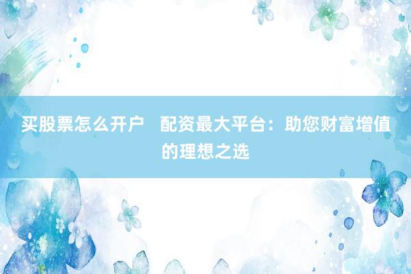 买股票怎么开户   配资最大平台：助您财富增值的理想之选