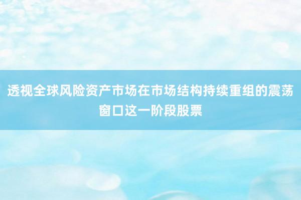 透视全球风险资产市场在市场结构持续重组的震荡窗口这一阶段股票
