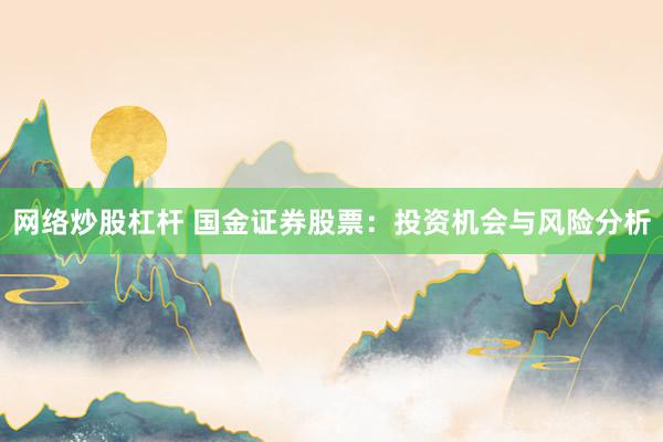 网络炒股杠杆 国金证券股票：投资机会与风险分析